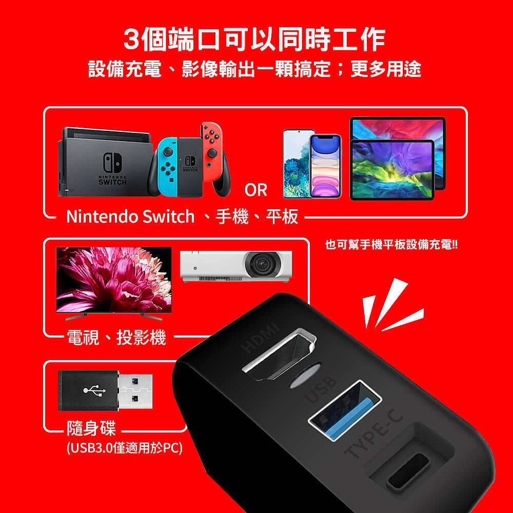 Ibridge Switch Dock Pd充電器 數位 相機 電玩 Myfone購物