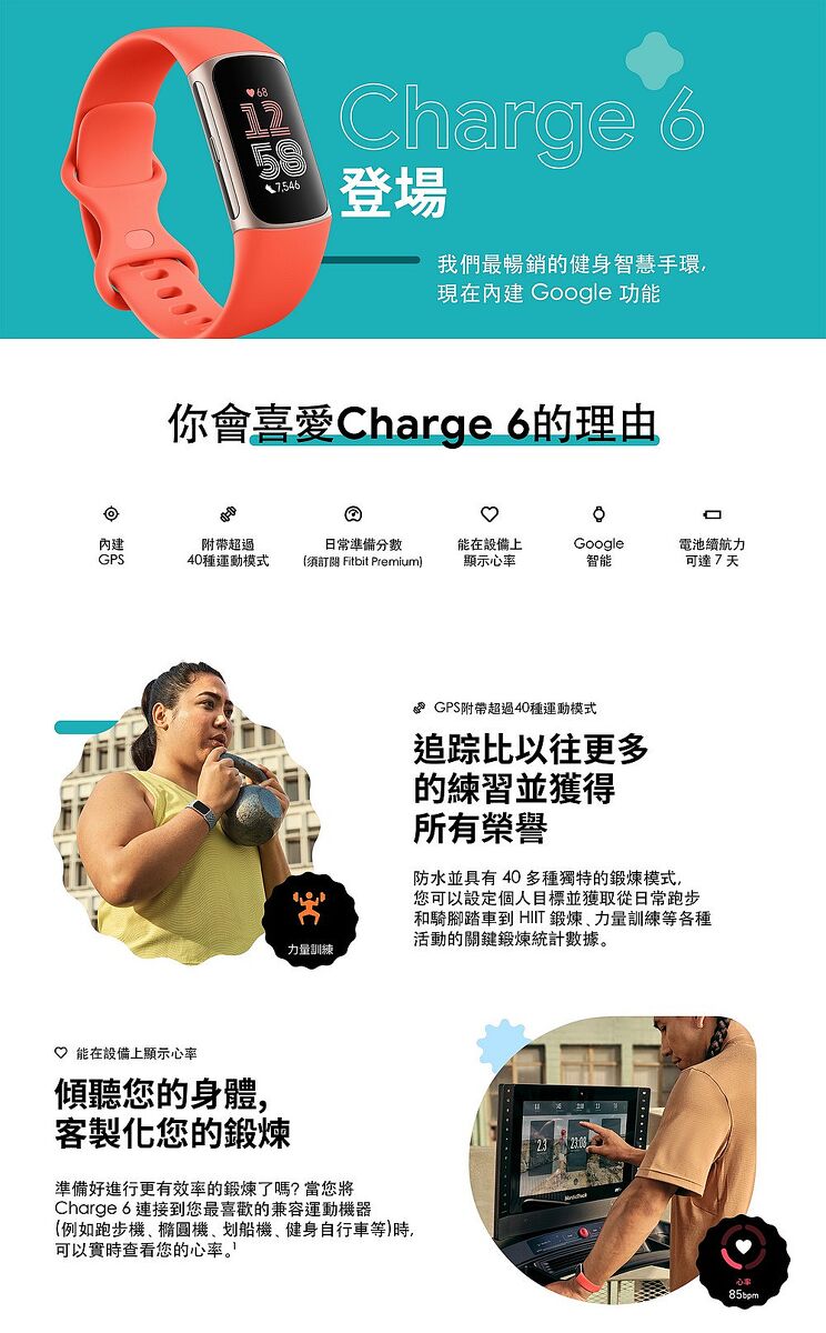 未開封】fitbit charge6-