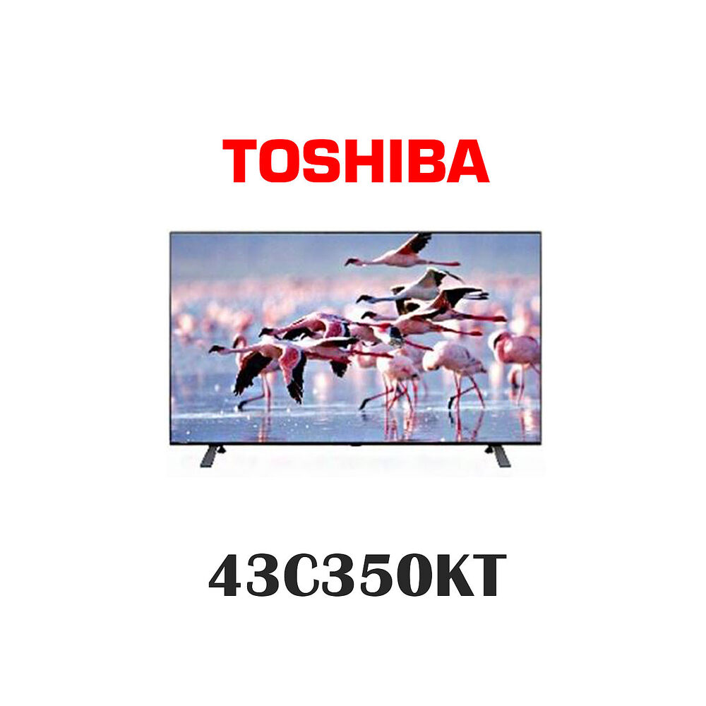 限時領券再折$550】TOSHIBA 東芝43吋電視QLED 4K 火箭炮重低音安卓