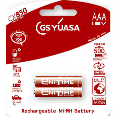 日本湯淺YUASA 低自放電鎳氫電池 4號 AAACX8501組4顆