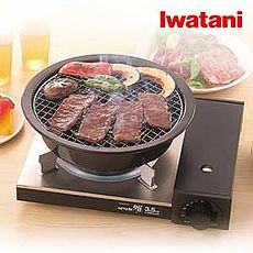 【日本Iwatani】岩谷達人29cm圓型網燒烤盤組