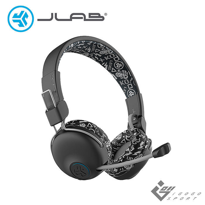 JLab JBuddies Play 電競兒童耳機 - 黑色