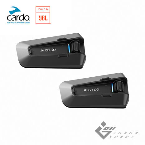 Cardo PACKTALK EDGE 安全帽通訊藍牙耳機(雙入組)-耳機．穿戴．手機