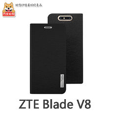 阿柴好物 中興 ZTE Blade V8 流星紋TPU站立皮套