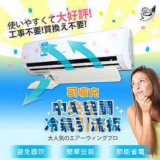 【Effect】新一代DIY中央空調冷氣引流板(3入組可擴充)-促銷