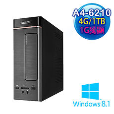 【拆封新品】ASUS華碩 K20DA AMD A4-6210四核 獨顯 1TB大容量 Win8.1電腦 (K20DA-0021A621R5S)