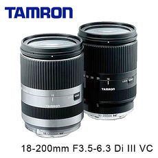 TAMRON騰龍 18-200mm F3.5-6.3 Di III VC FOR CANON 鏡頭 Model B011 俊毅公司貨