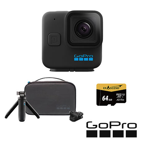 GoPro HERO 11 Black Mini 旅遊套組公司貨-數位．相機．電玩-myfone購物