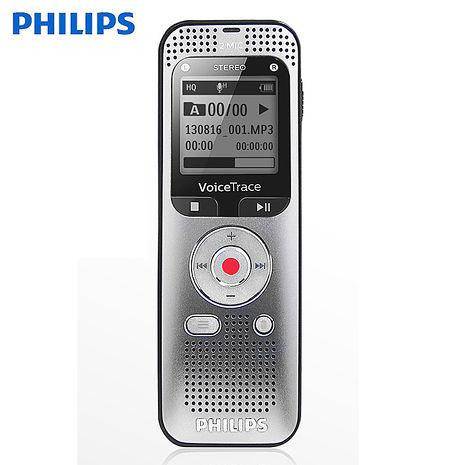 PHILIPS 多功能數位立體聲錄音筆 DVT2050