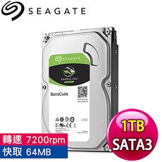Seagate 希捷 新梭魚 1TB 7200轉 64MB SATA3 Compute硬碟(ST1000DM010-3Y)