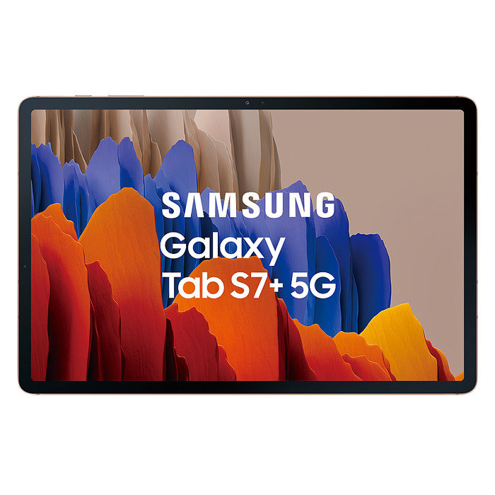 Samsung Galaxy Tab S7+ 12.4吋大電量筆電級平板 6GB/128GB (5G) 星霧金