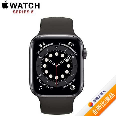 Apple Watch S8(GPS)午夜色鋁金屬錶殼配午夜色運動錶帶_41mm(MNP53TA/A