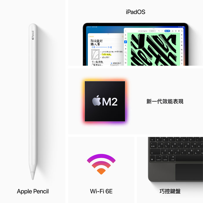 Apple iPad Pro 11(4th)_128GB-(銀)(WiFi)-手機．平板-myfone 購物