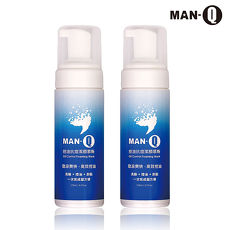 效期品【MAN-Q】控油抗痘潔顏慕斯175mlX2