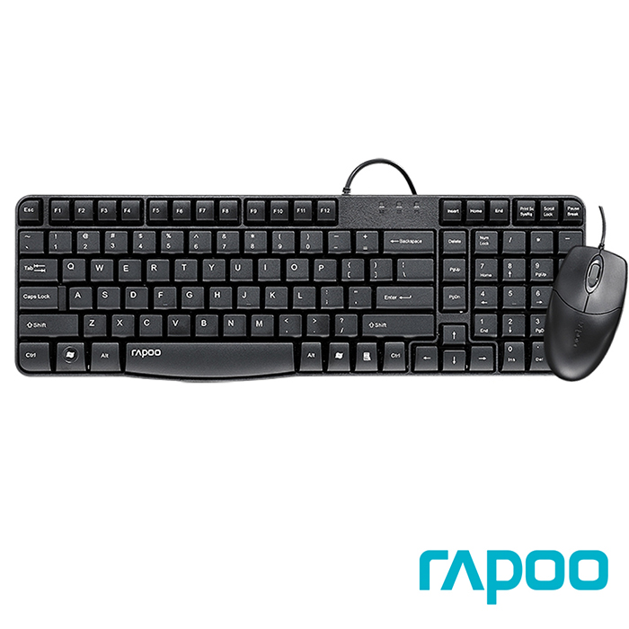 Rapoo 雷柏N1820 有線鍵鼠組