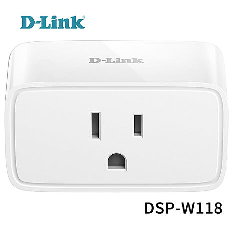 D-Link 友訊 DSP-W118 迷你Wi-Fi 智慧插座