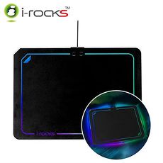 i-Rocks 艾芮克 IRC13E RGB發光滑鼠墊
