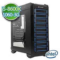 技嘉Z370平台【神造鎧甲II】i5六核 GTX1060-3G獨顯 2TB燒錄電腦