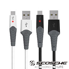 SCOSCHE Micro USB 閃電充電線180cm(6呎)